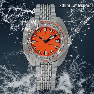 Top Brand Diver Watch Men SUB300T Automatic Mechanical Sapphire Glass Luminous Date 200m Turn Bracelet Seestern Wristwatch Retro