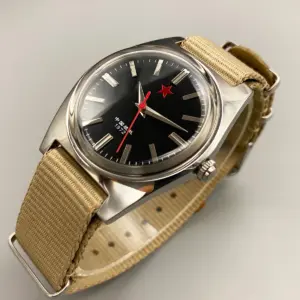 Mens Mechanical Watch Shanghai 8120 Manual Mechanical Movement 36Mm Retro Chinese Watch Suitable for Men’s Gifts