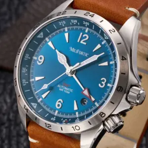 Milifortic S103 Climb Watch NH34 Automatic Mechanical Movement 39.5mm Calendar Stainless Steel Luminous 10Bar Sports Watch Men