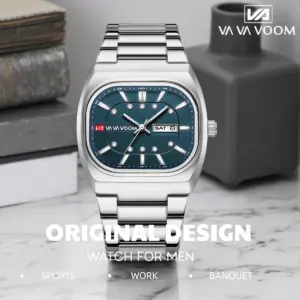 2026 New Men Watches 40mm Square Quartz Movement Analog Diving Series Clock Black Stainless Steel Top Brand Watch for Men montre