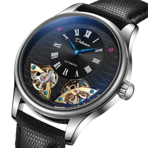 NEW Mens Watches Tourbillon Hollow Mechanical Watch Automatic Watch For Men Waterproof Sports Clock Reloj Hombre