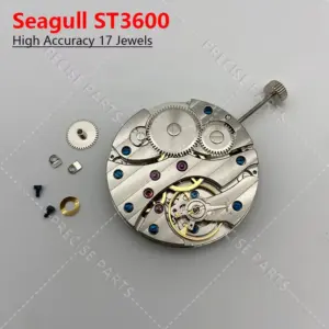 Manual Winding ST3600 Mechanical Watch Movement Seagull 17 Jewelry ST 3600 6497 New Replacement Watch Accessories