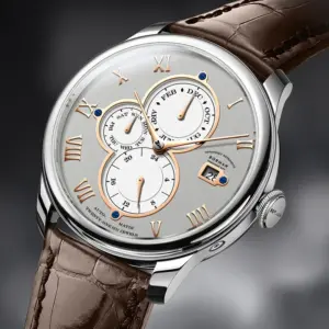 Luxury Brand BORMAN Automatic Mechanical Men's Watches Sapphire 50M Waterproof Multi-function Dial Retro Leather Clocks BM18011